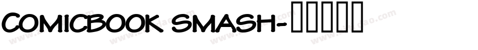 Comicbook smash字体转换